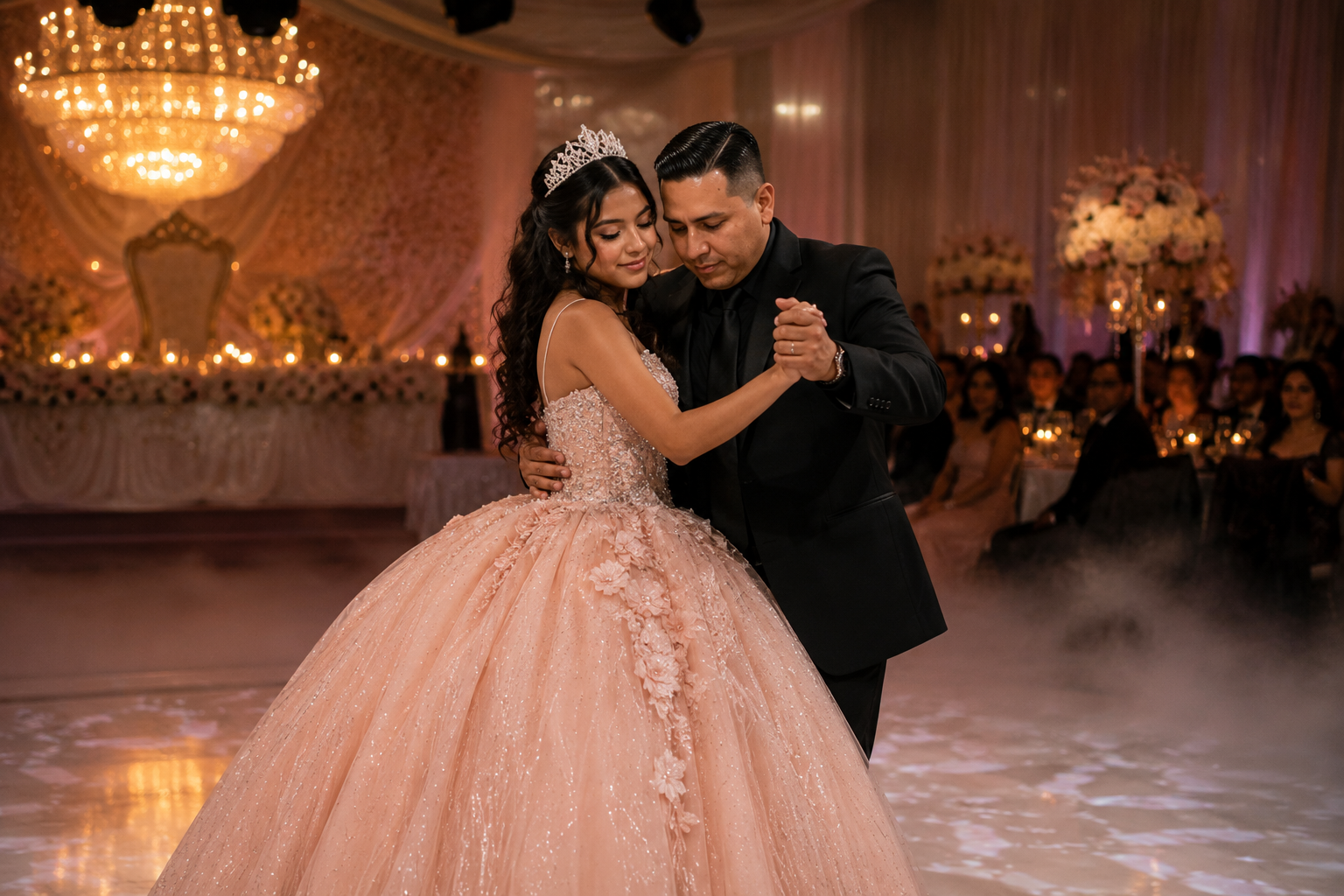 Elegant quinceañera celebration