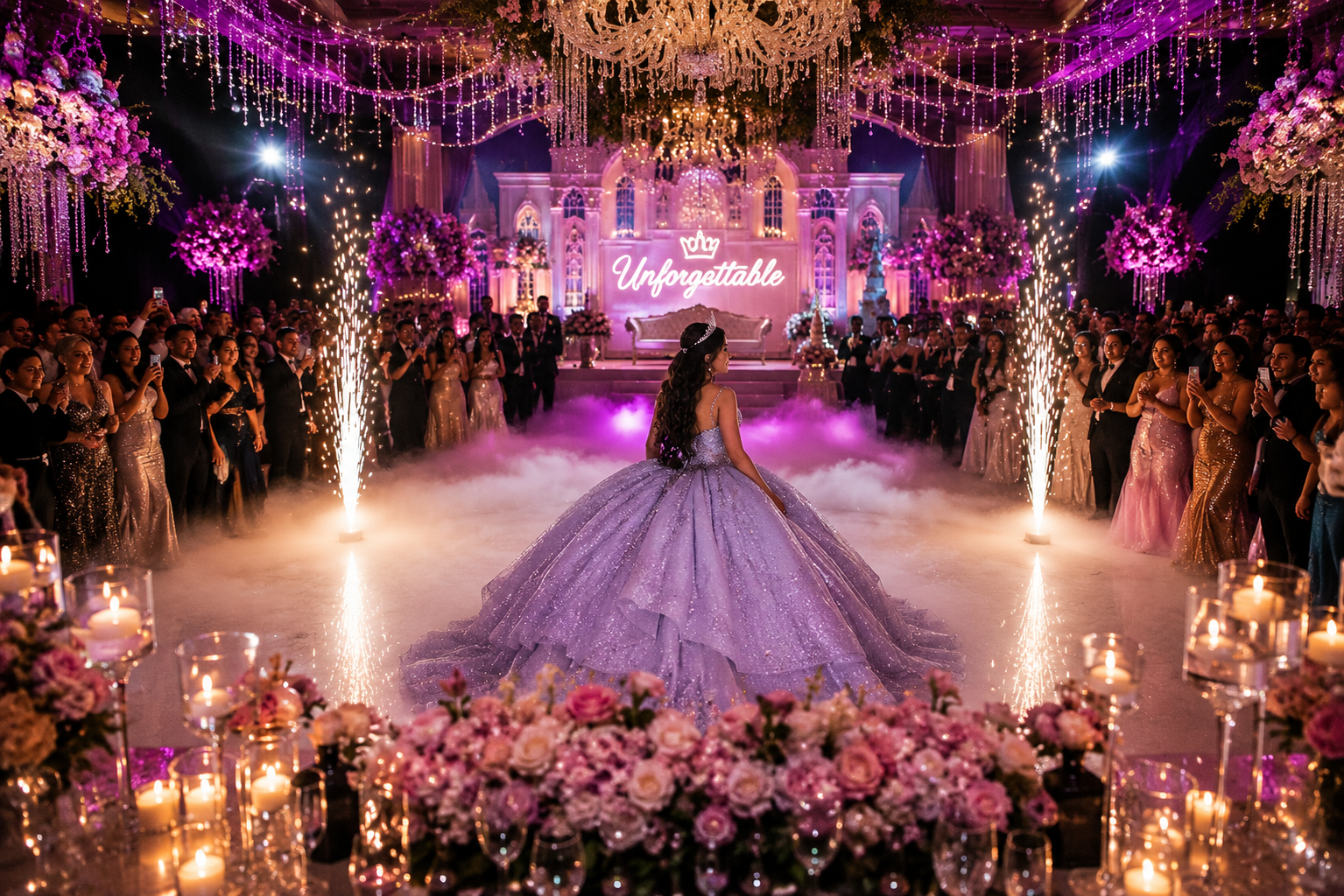 Quinceañera reception
